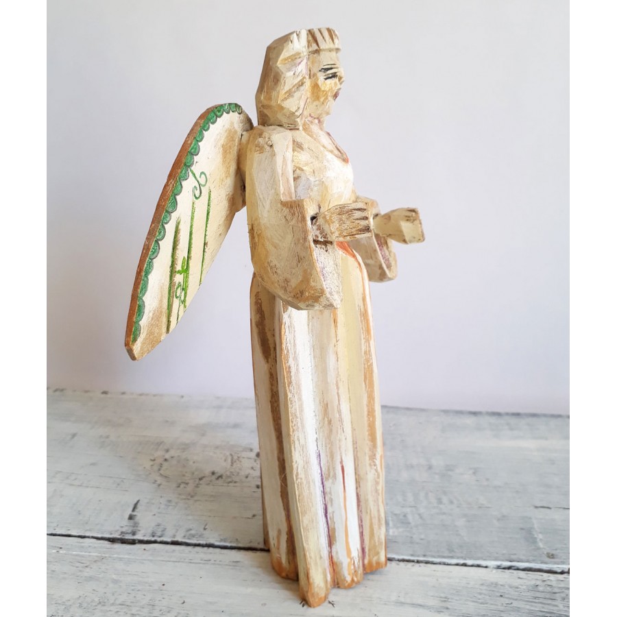 Saint Ethnic Primitive Wooden Figure Rustic Home Decor   Dec Wdn 0017 7 900x900 