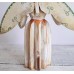 Wooden Angel Primitive Folk Art Figure - Handmade