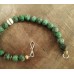 Green Earth Natural Jasper Stone bead bracelet for Men